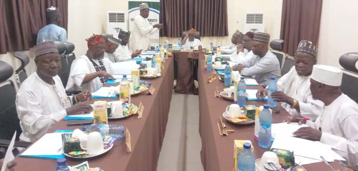 FUBK Governing Council holds 33rd meeting, approves promotion of 1 Professor, 4 Readers